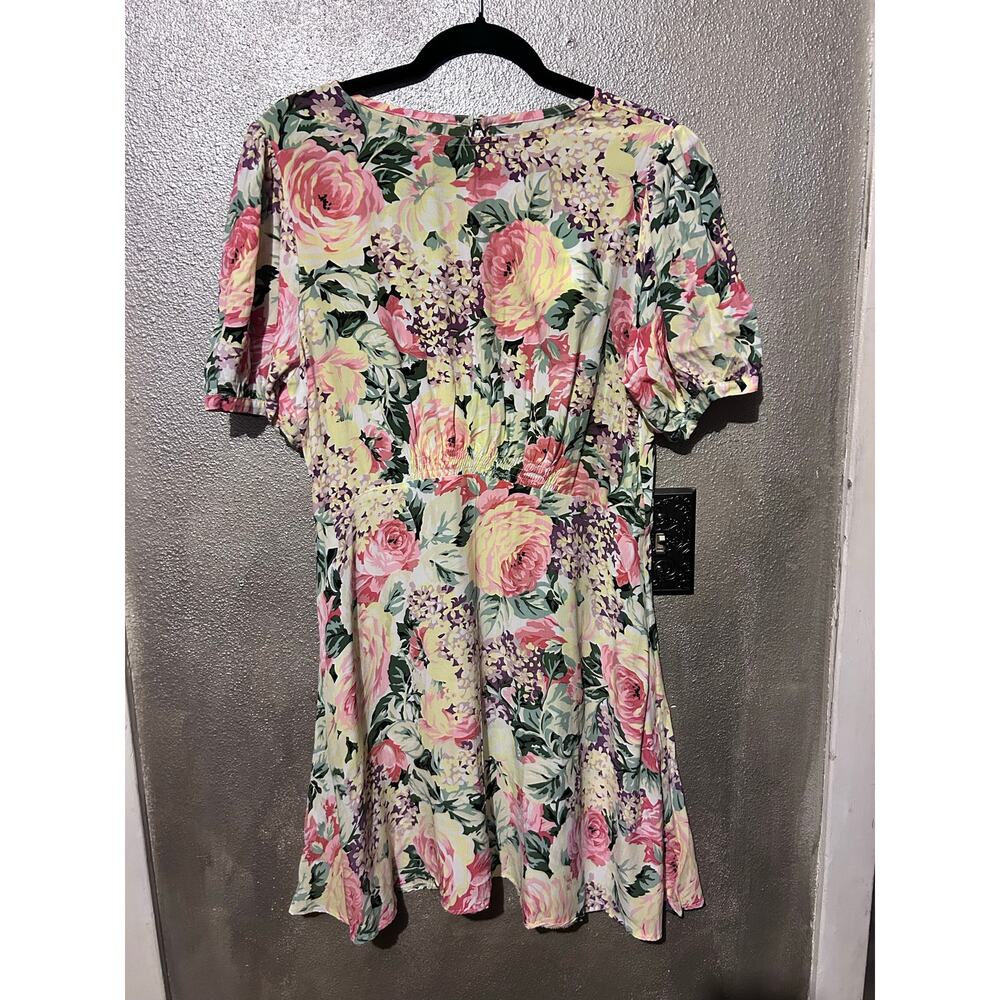 Faithfull The Brand Sidonie Venissa Floral Mini Dress NWT Size 6 Medium Romantic - Picture 7 of 16